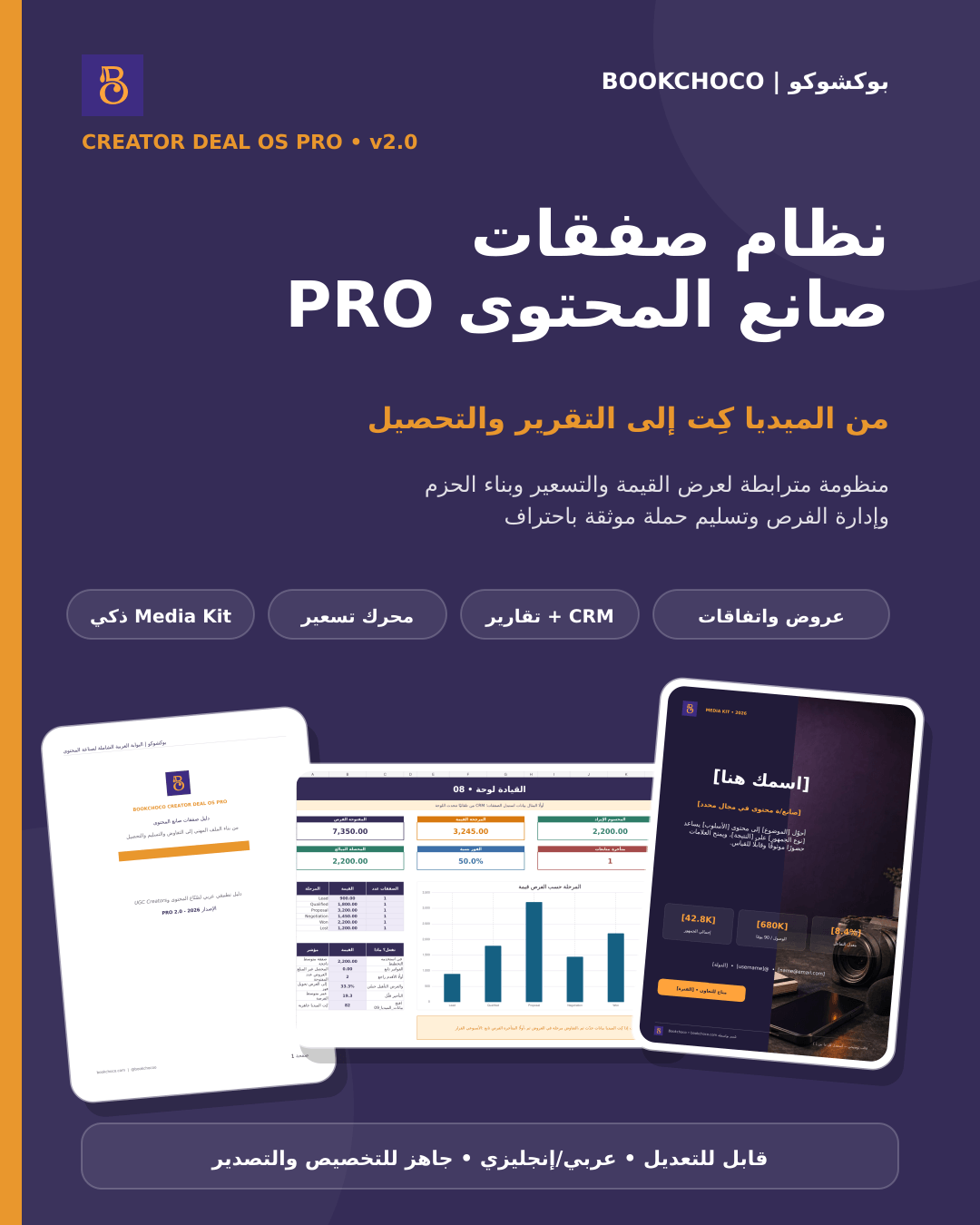 غلاف نظام صفقات صانع المحتوى PRO